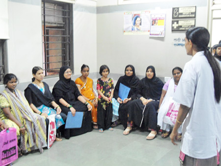 Antenatal Counselling by Mother Support Counsellor 